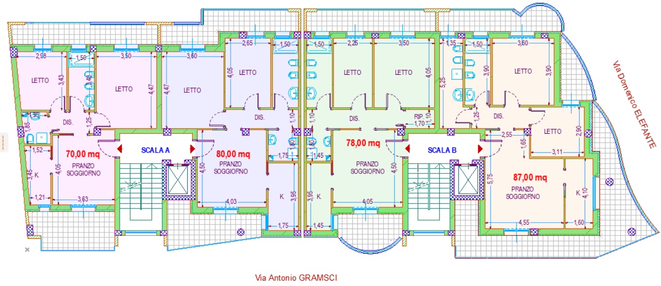 P. 1° -  2° -  3° -  4° -  5°